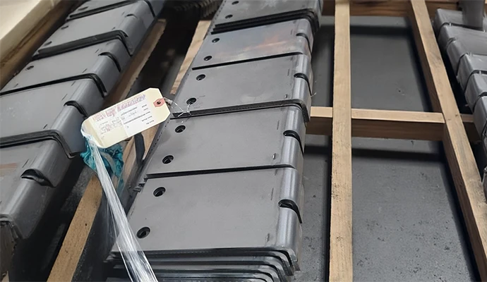 Fiber Laser Table Cutting Product Created by PowerBrace