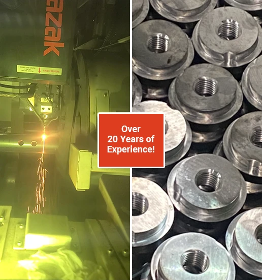 Precision steel component manufacturing by PowerBrace.